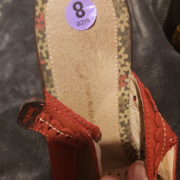 Jambu Women's Wedge Sandals 8 - Picture 2 of 7